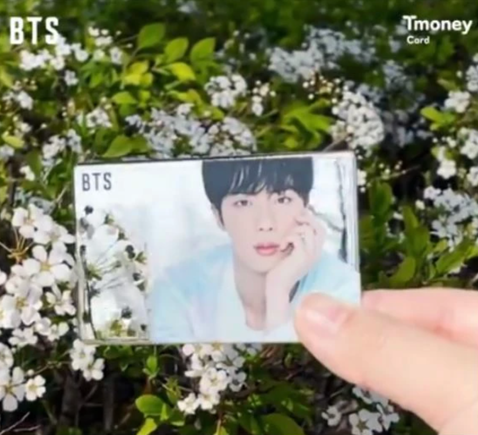 BTS x Official T-Money Mirror Card - 2021 Limited Edition Version