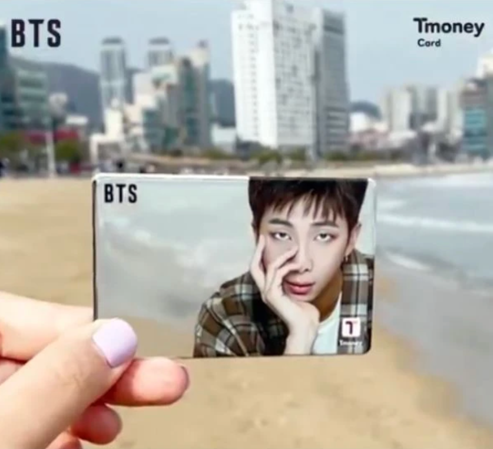 BTS x Official T-Money Mirror Card - 2021 Limited Edition Version