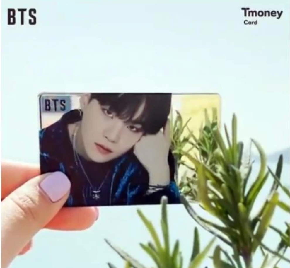 BTS x Official T-Money Mirror Card - 2021 Limited Edition Version