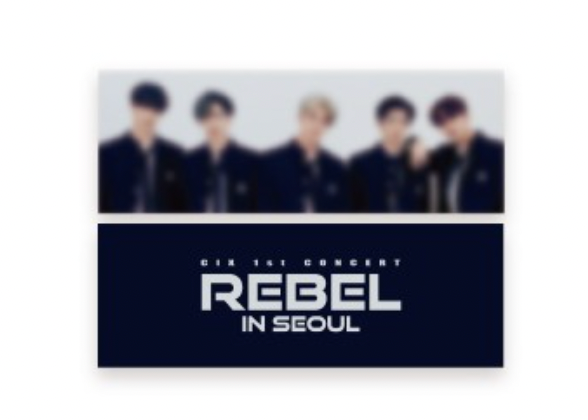 Cix - 1st Concert Rebel In Seoul Official Merch