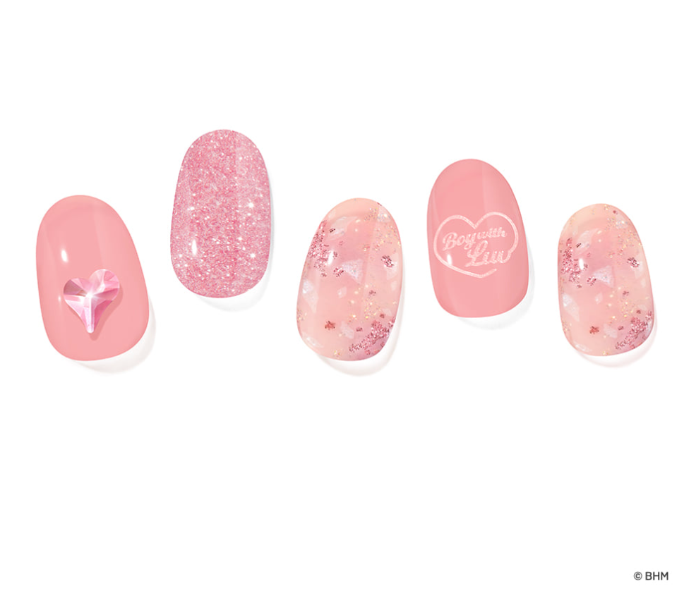 BTS x Jellymix Collab: Boy With Luv Gel Nail Collection