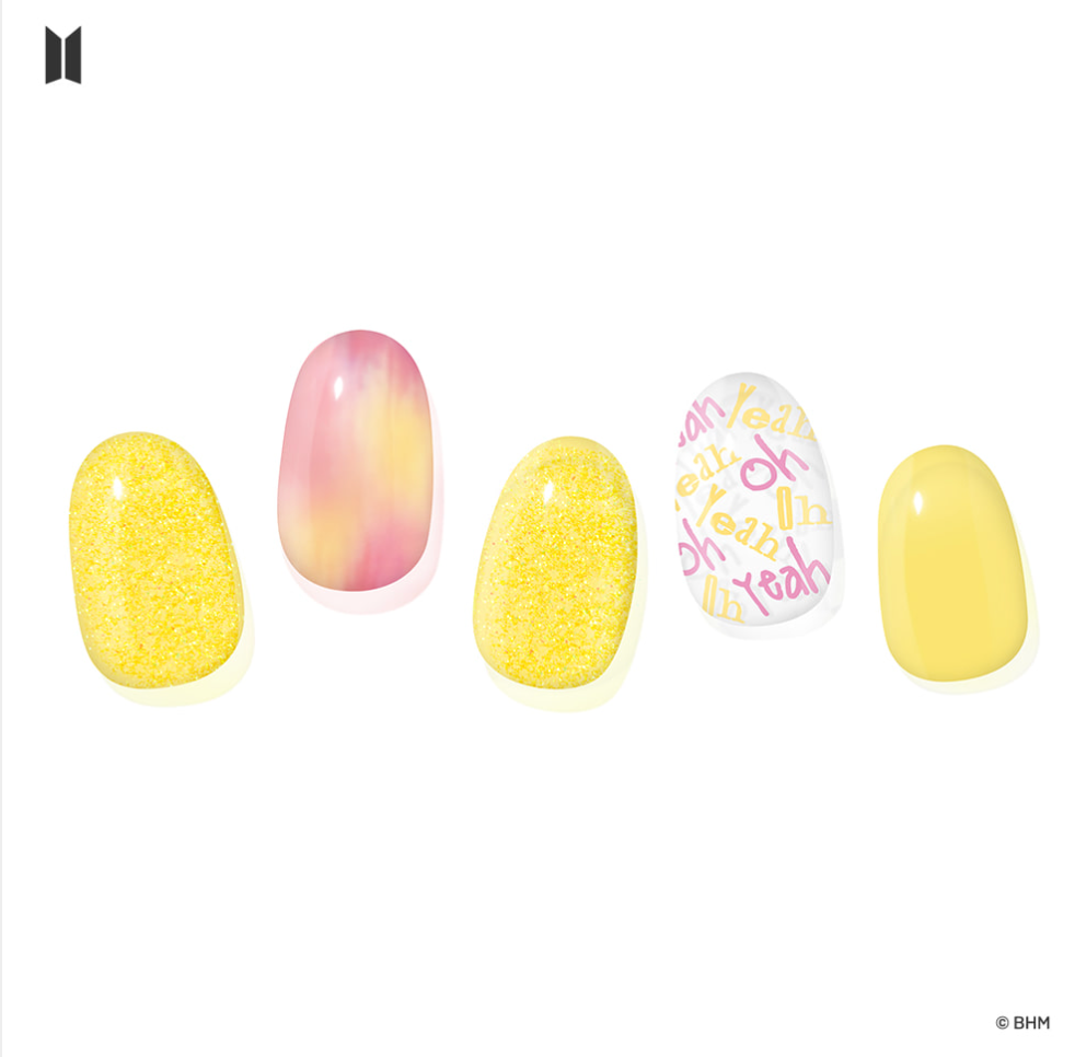 BTS x Jellymix Collab: Boy With Luv Gel Nail Collection