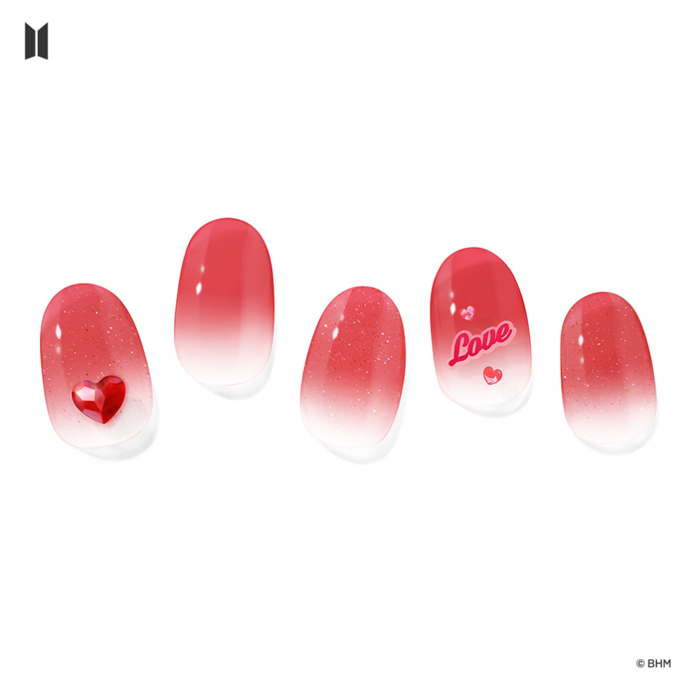 BTS x Jellymix Collab: Boy With Luv Gel Nail Collection