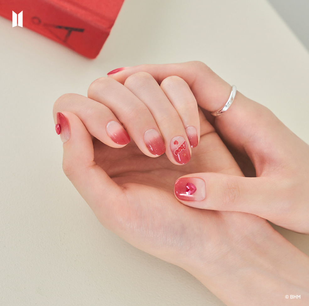 BTS x Jellymix Collab: Boy With Luv Gel Nail Collection