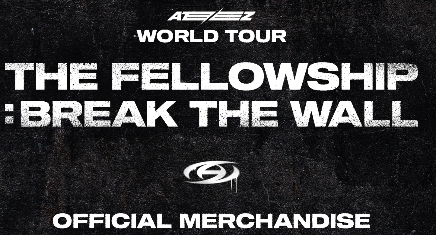 ATEEZ World Tour The Fellowship:  Break The Wall Official Merchandise