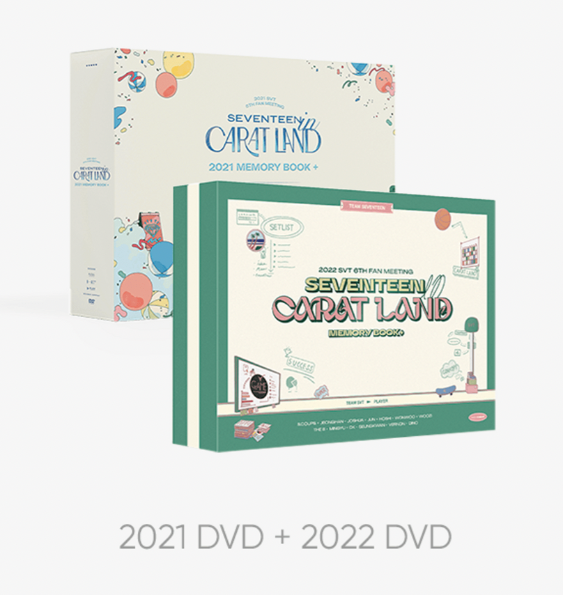 Seventeen - 2022 Seventeen In Caratland Memory Book + DVD Digital Code