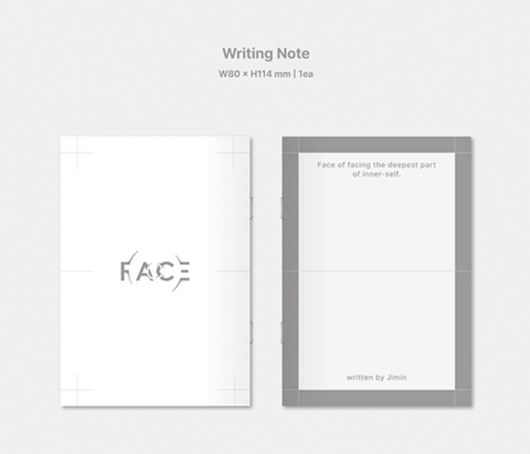 BTS Jimin First 1st Solo Album - Face