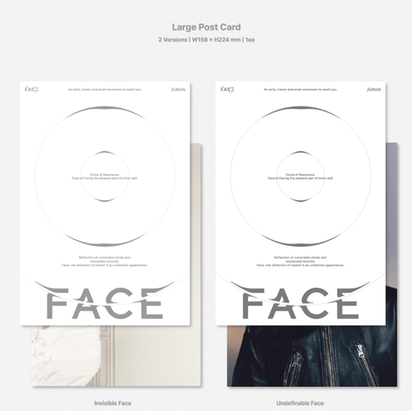 BTS Jimin First 1st Solo Album - Face