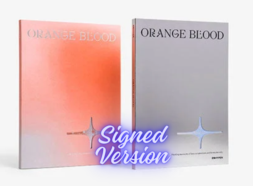 ENHYPEN 5th Mini Album - Orange Blood - Signed Version [Damaged Spine]
