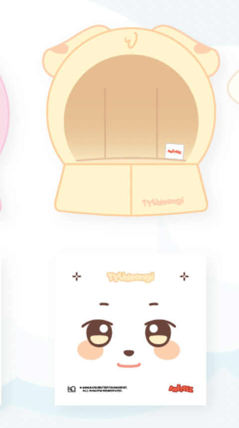 ATEEZ x ANITEEZ Adventure Pop-Up Merch - ANITEEZ In Illusion (Character Line)