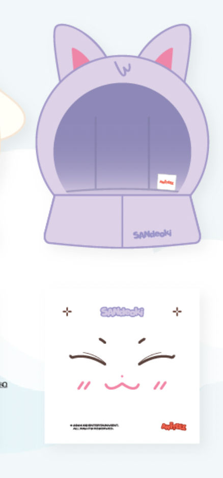 ATEEZ x ANITEEZ Adventure Pop-Up Merch - ANITEEZ In Illusion (Character Line)