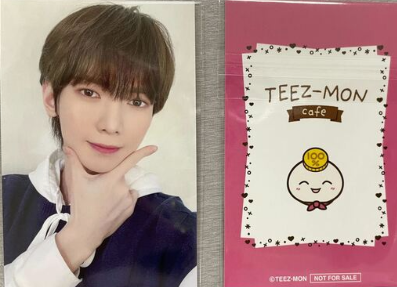 ATEEZ x Teez-Mon Cafe Official Photocards