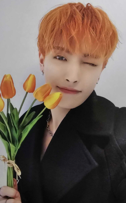 ATEEZ Golden Hour Pob Photocards (Flower Version)