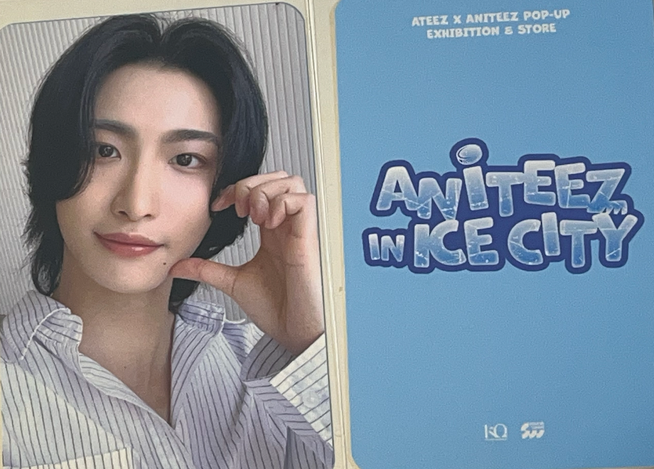 ATEEZ x ANITEEZ In Ice City ExclusIVE Pop Up Photocard