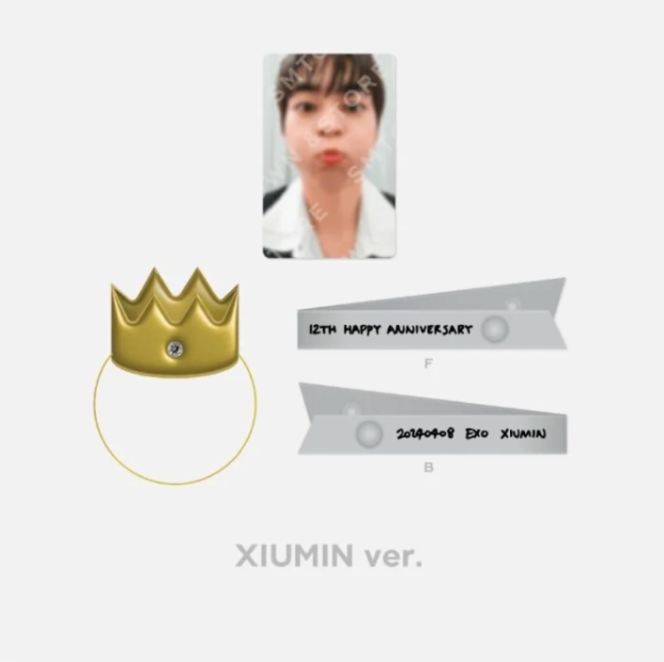 EXO - 12Th Anniversary Official MD Doll Prop Set