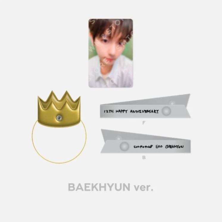 EXO - 12Th Anniversary Official MD Doll Prop Set