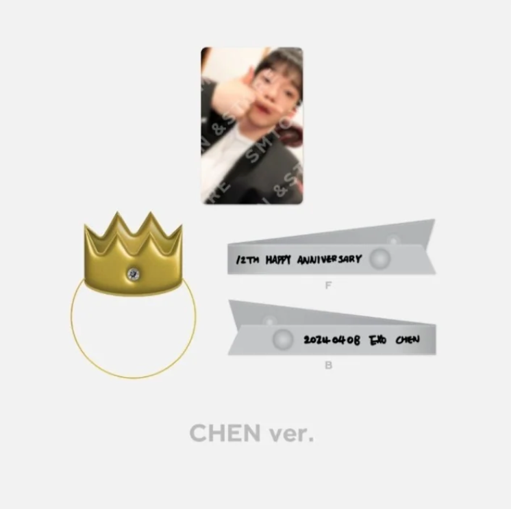 EXO - 12Th Anniversary Official MD Doll Prop Set