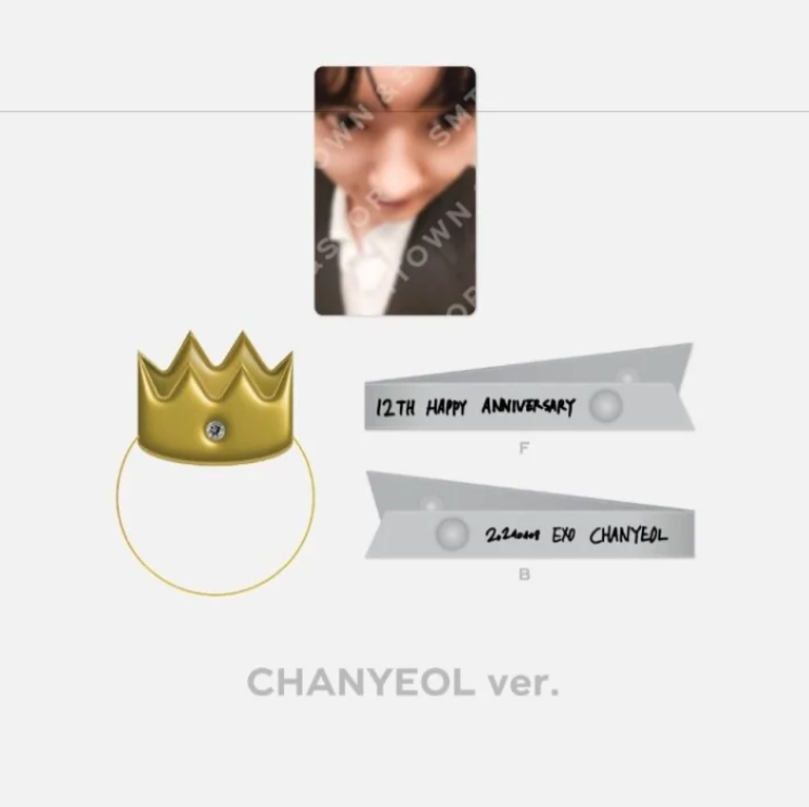 EXO - 12Th Anniversary Official MD Doll Prop Set