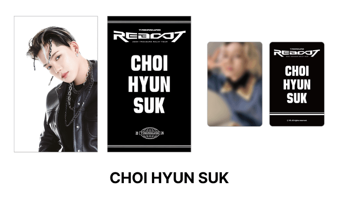 Treasure - Reboot 2024 Treasure Relay Tour Official MD Slogan Towel