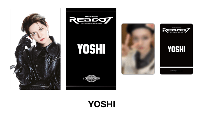 Treasure - Reboot 2024 Treasure Relay Tour Official MD Slogan Towel