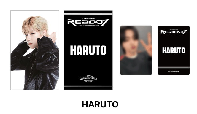 Treasure - Reboot 2024 Treasure Relay Tour Official MD Slogan Towel