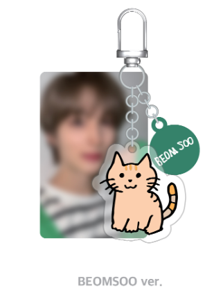 Xodiac - x To Meet U 2024 1st Fan Con Official MD Acrylic Keyring
