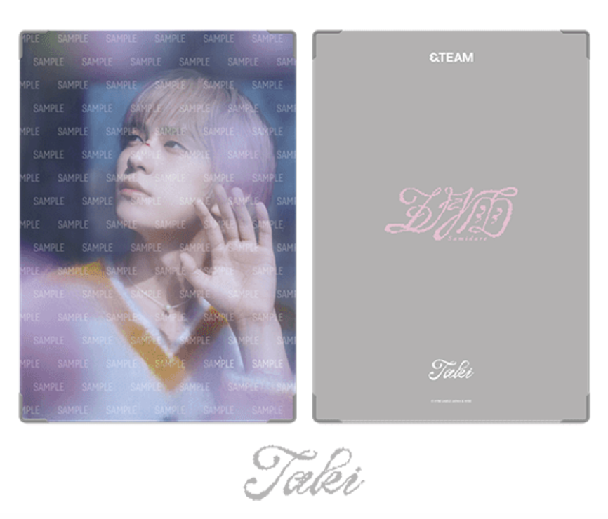 &TEAM - Samidare 1st Single Japan Album Official MD PremIUm Photo