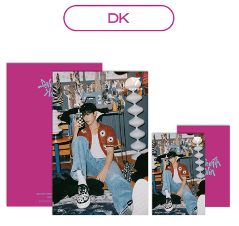 Seventeen - Seventeenth Heaven Am 5:26 Lenticular Postcard Official MD