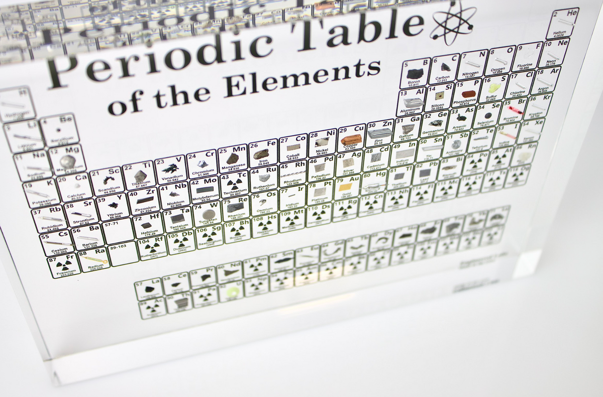Heritage Periodic Table: Collector's Edition 85 Elements