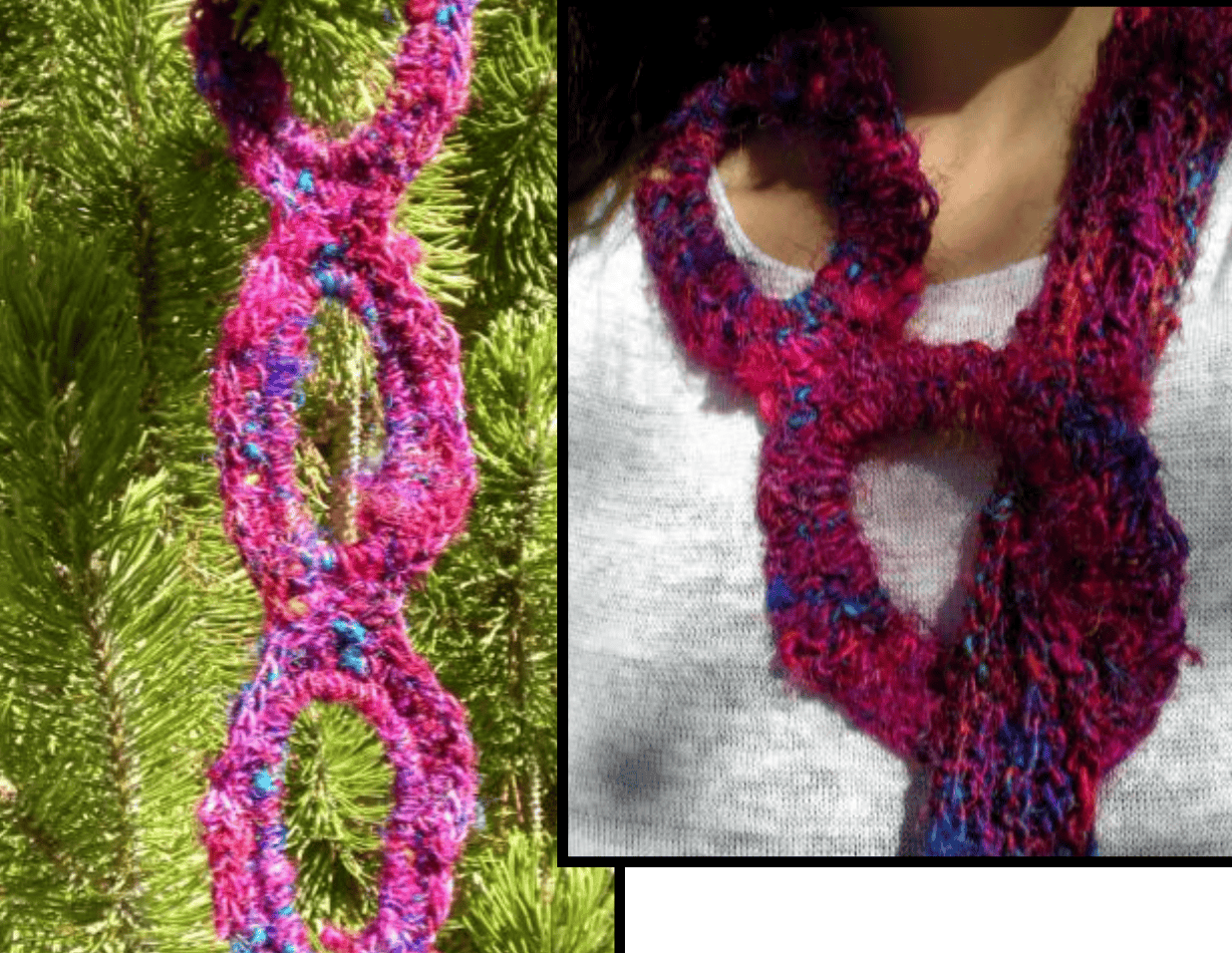A Roundabout Way Scarf Pattern - Osadia Concept Store