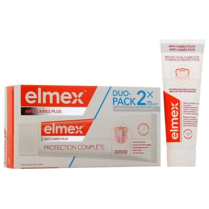 Elmex Complete Care Anticavity Plus Toothpaste 2 x 75 ml
