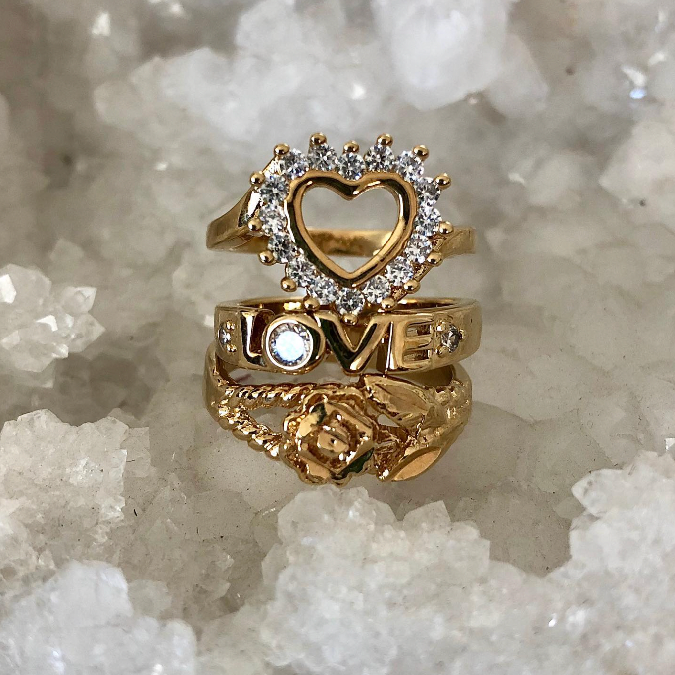 The Gold Rose Ring - Osadia Concept Store