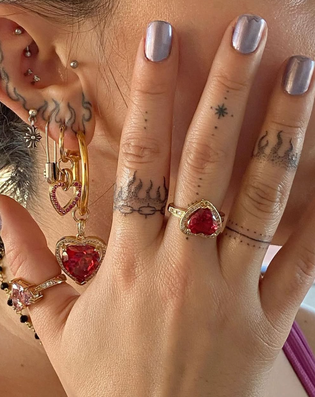 The Cherry Heart Ring - Osadia Concept Store