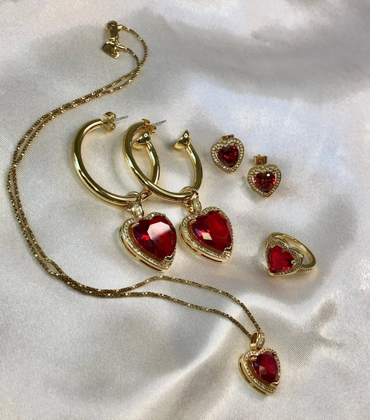 The Cherry Heart Ring - Osadia Concept Store