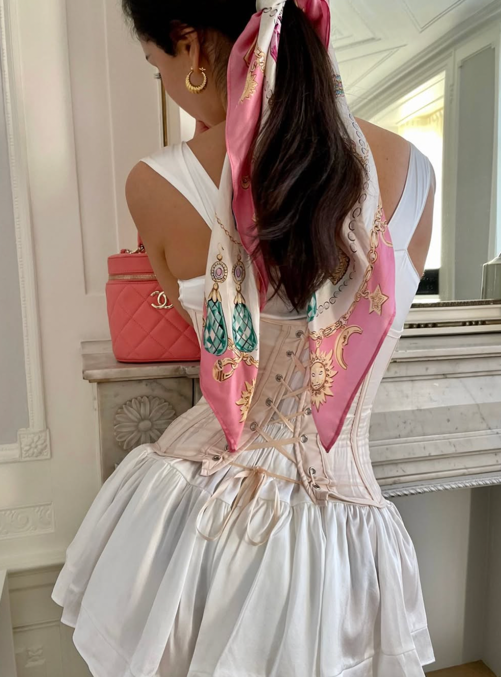 The Elisabeth Romper Dress - White Silk - Osadia Concept Store