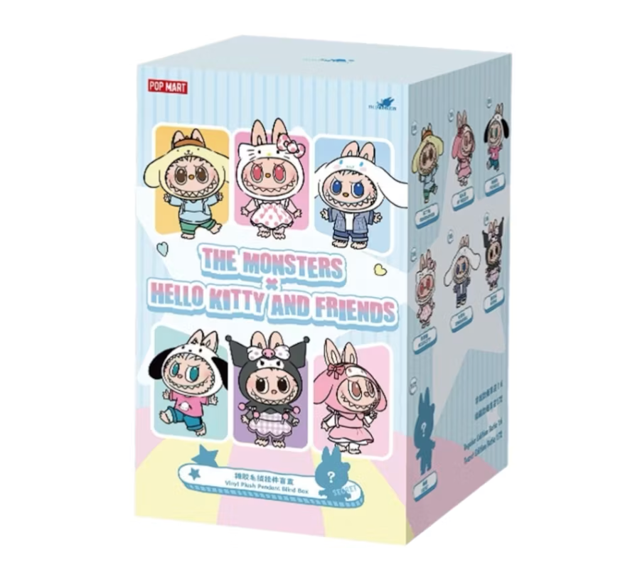 Pop Mart Labubu x Sanrio Hello Kitty and Friends Series Blind Box