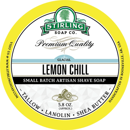 Stirling Soap Co. Glacial - Lemon Chill Shaving Collection