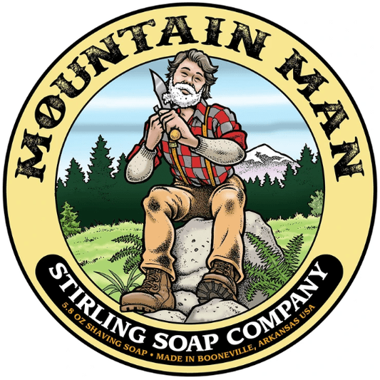 Stirling Soap Co. Mountain Man Shaving Collection