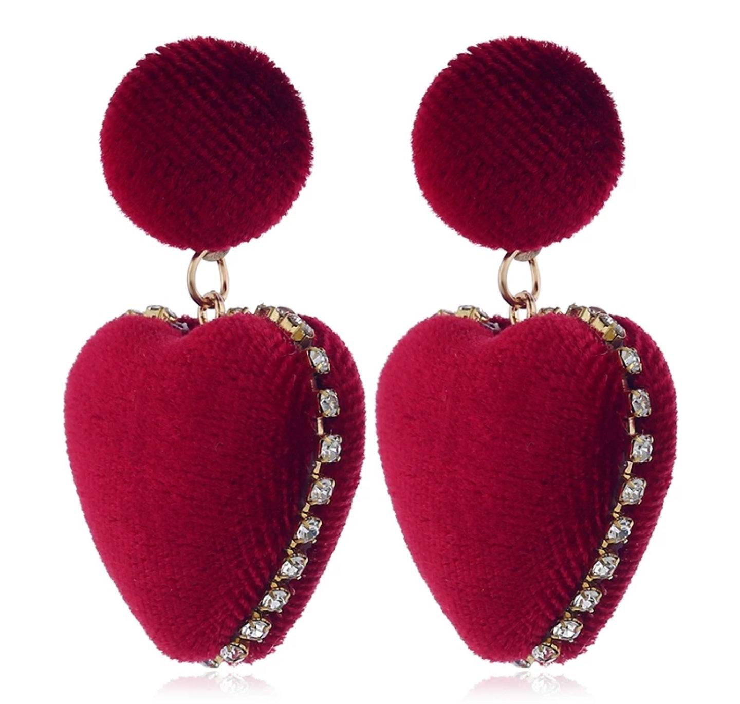 Modern Heart Earrings