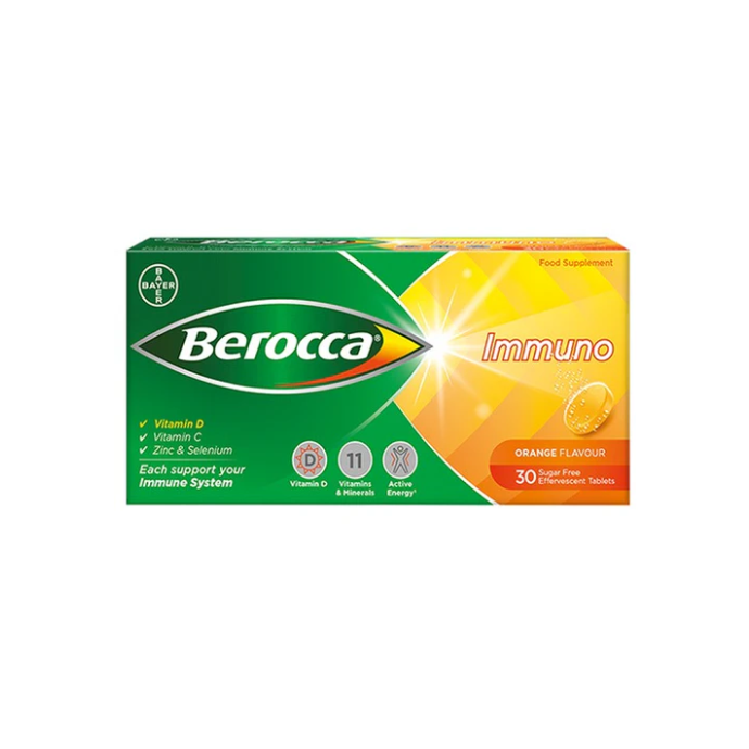 Berocca Immuno – Energy And Immune Support 30 tablets