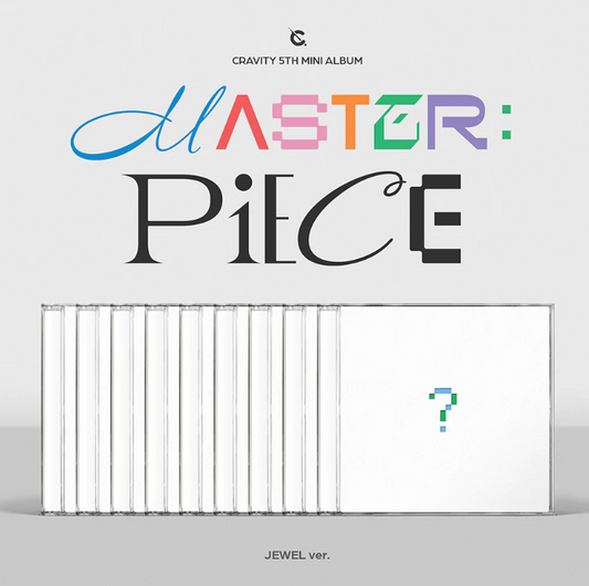 Cravity 5th Mini Album - Master Piece (Jewel Version Limited)