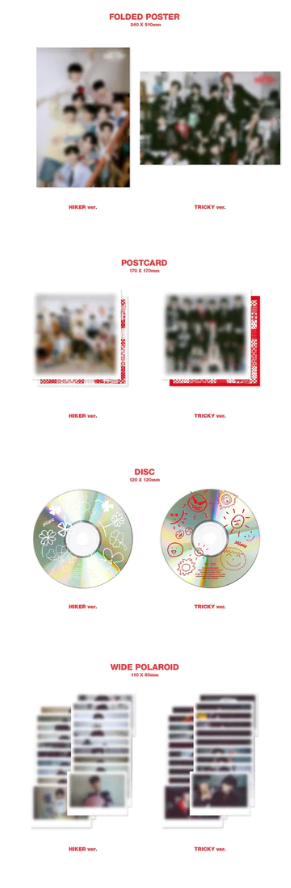 Xikers 1st Mini Album:  House Of Tricky Doorbell Ringing