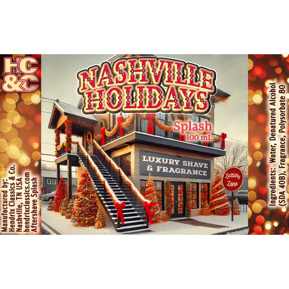 HC&C Nashville Holidays Shaving Collection
