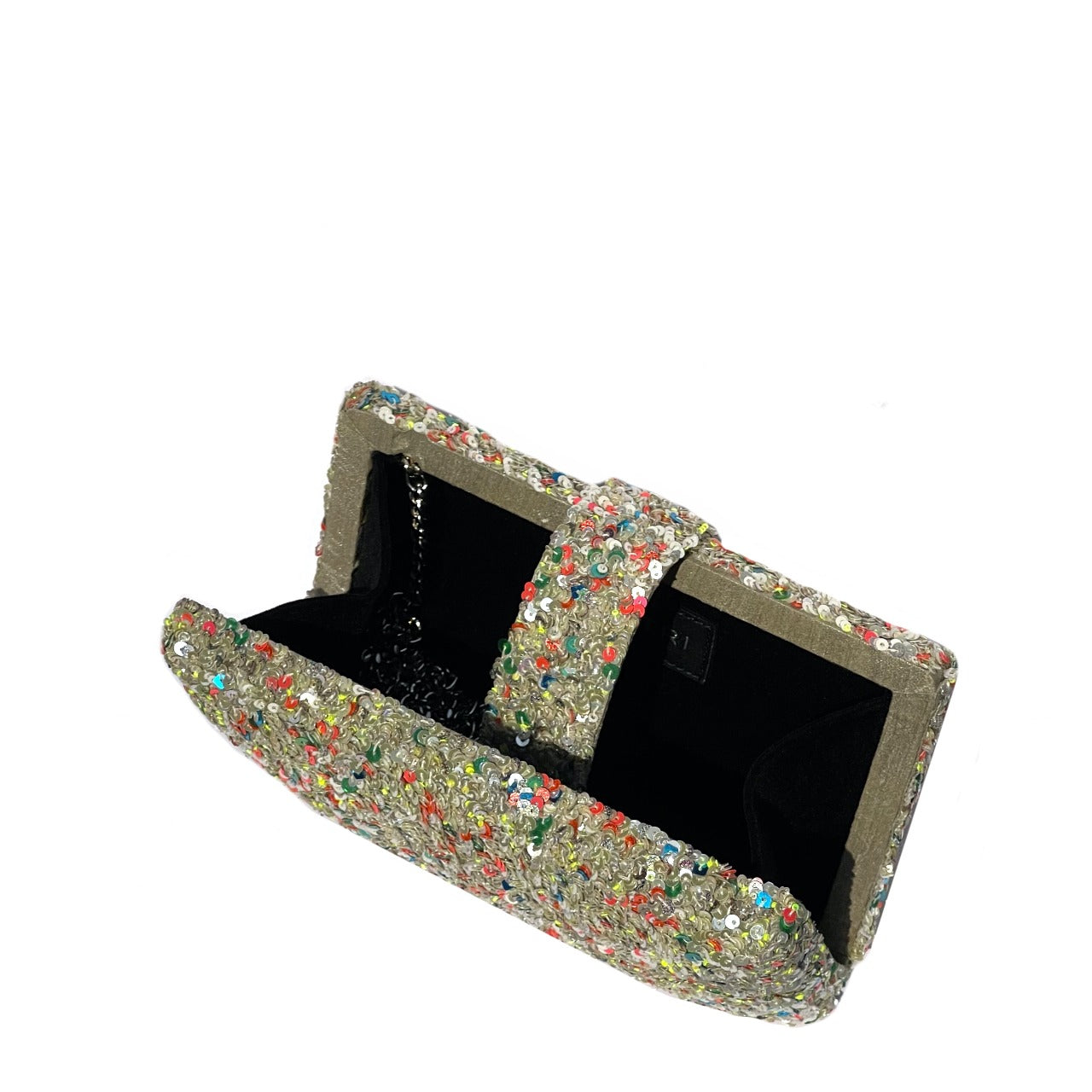 Sprinkled Donut Clutch