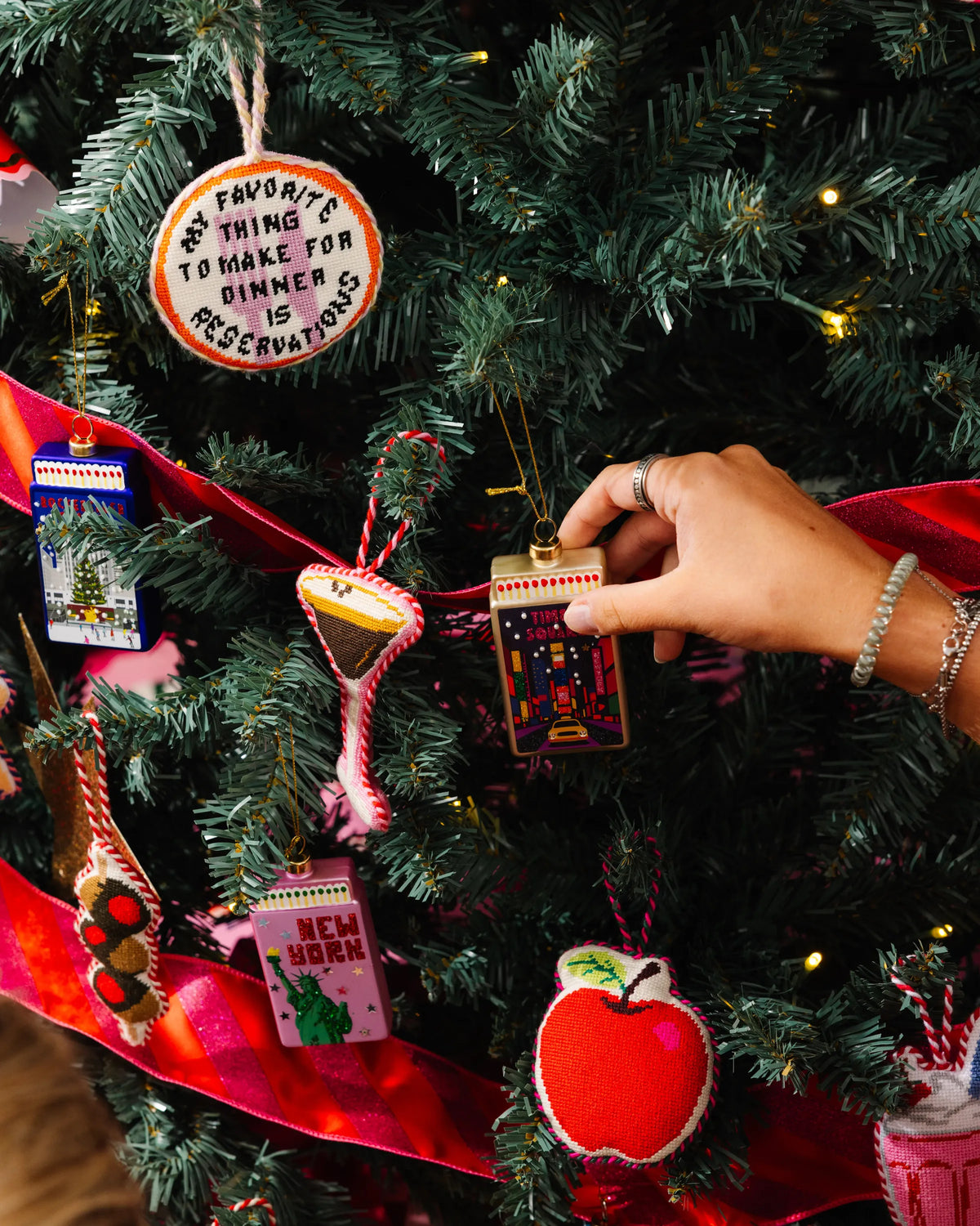New York State Matchbook Ornament