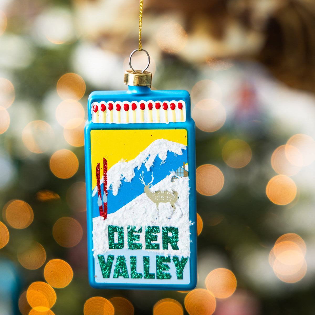 Matchbook Ornament - Deer Valley