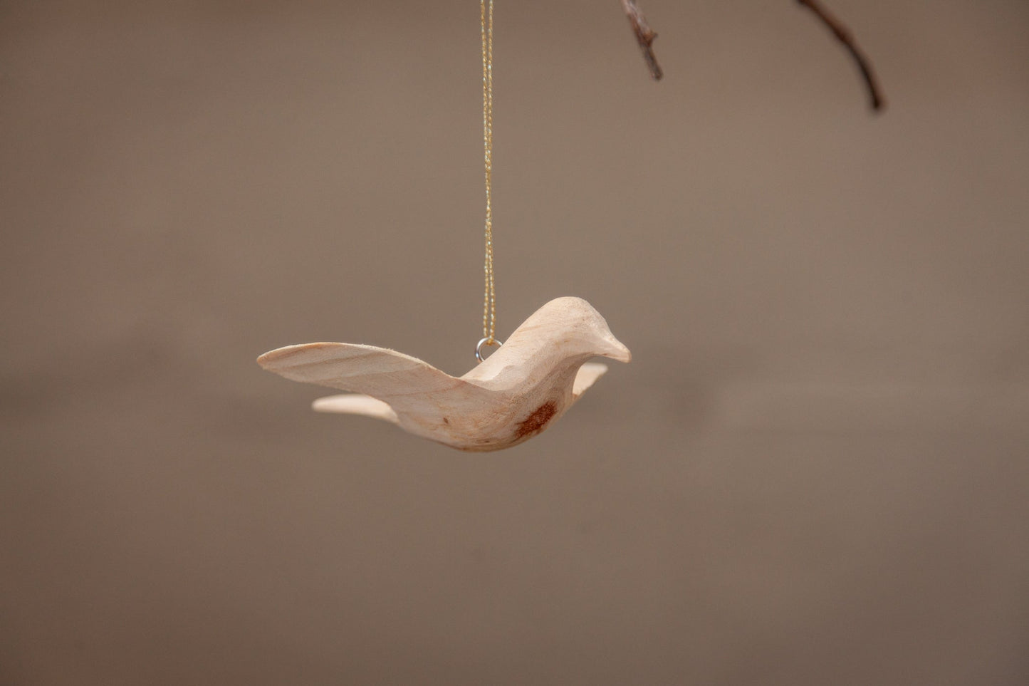 Wooden Sunbird Ornament