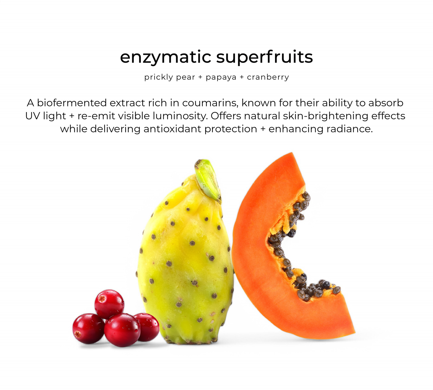 Shine superfruit exfoliating tonic