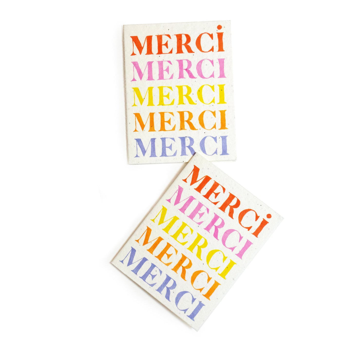 Seed Cards- Merci Print- 8- Pack