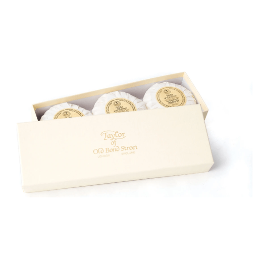 Taylor of Old Bond Street Sandalwood Gift Box Hand Soap 3 x 100 g